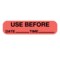 Nevs Use Before Date Time 3/8" x 1-1/2" D-4183 - alternate 1